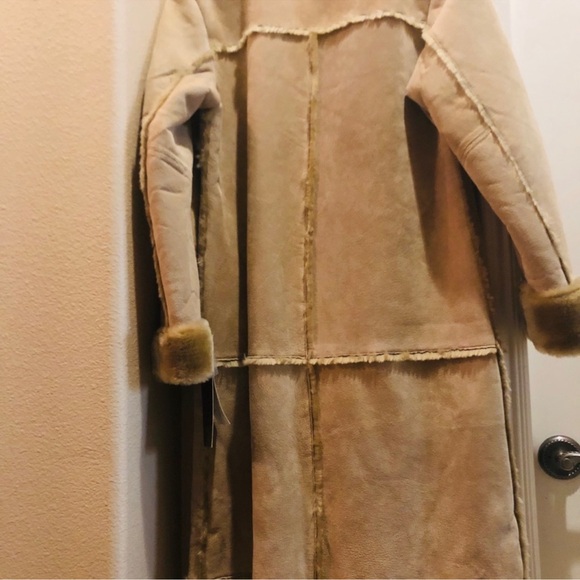 Brandon Thomas Leather faux coat woman’s sz M - Picture 10 of 11